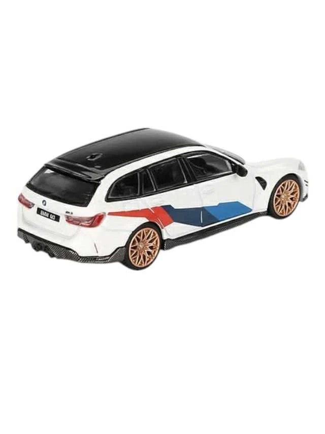 Mini GT BMW M3 M Performance Touring Alpine White 1:64 scale - Image 2