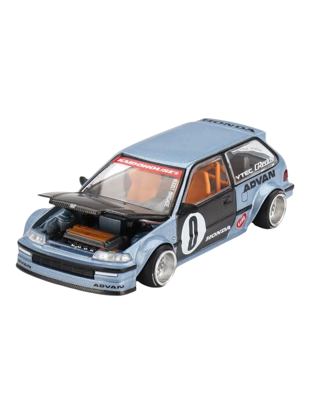 Mini GT Kaido House KHMJ 179 Honda Civic (EF) Kaido Roulette V1 Code-179 1:64 Scale - Image 3