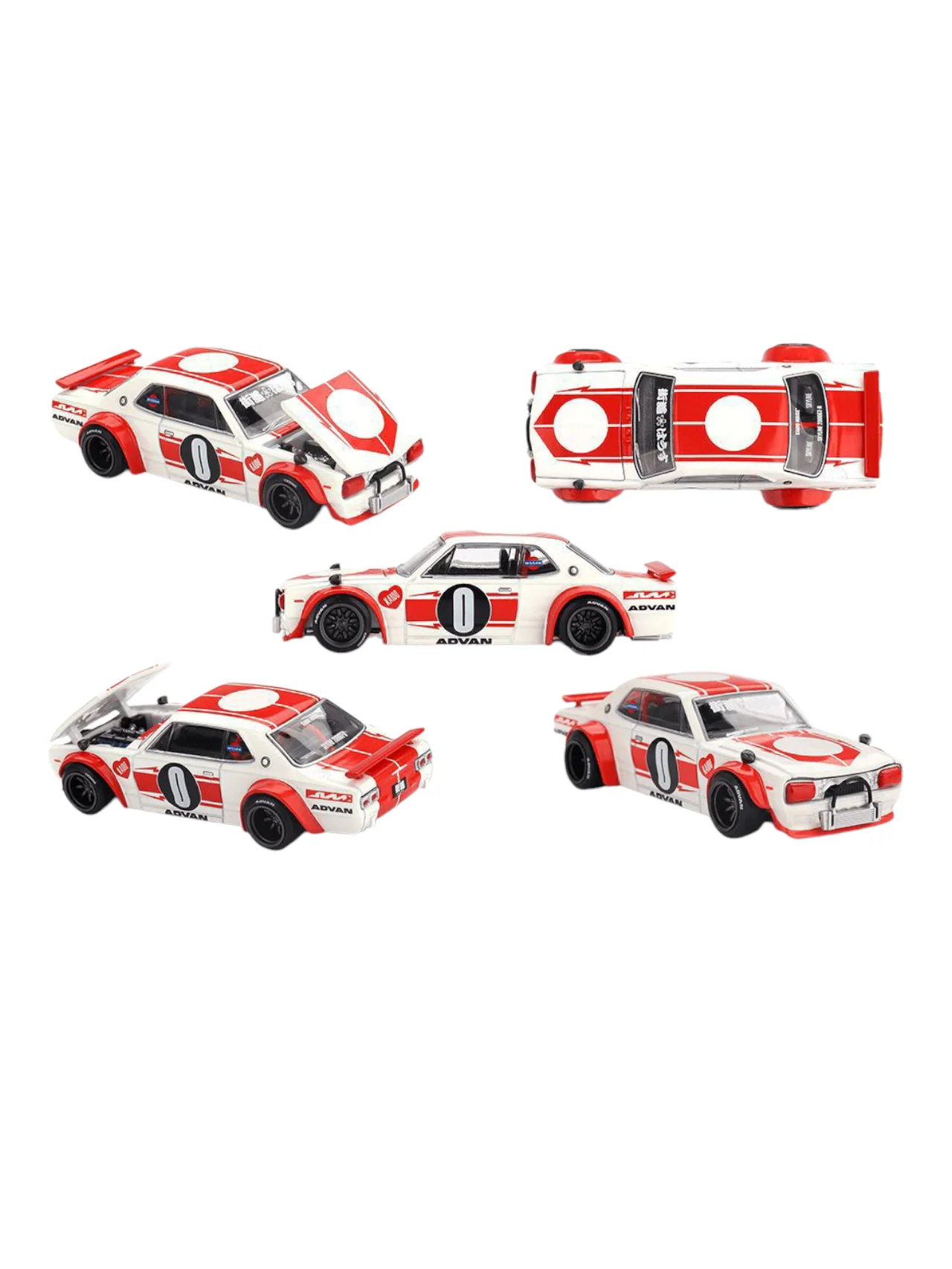 Mini GT Kaido House Nissan Skyline 2000 GT-R (KPGC 10) Kaido Works V2 Code-211 1:64 Scale