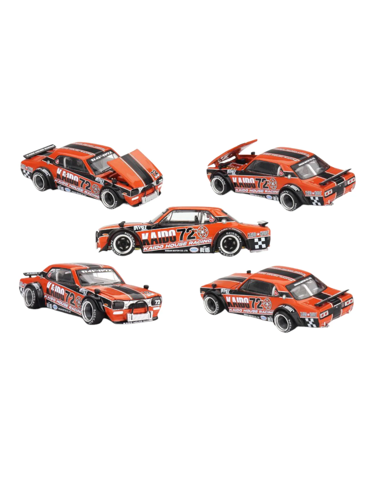 Mini GT Kaido House Nissan Skyline 2000GT-R (KPGC 10) Kaido Racing V1 Code-195 1:64 Scale - Image 2