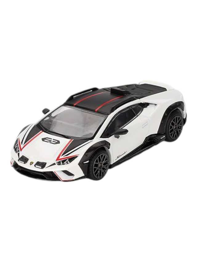 Mini GT Lamborghini Huracan sterrato Bianco Asopo imported collection 1:64 - Image 4