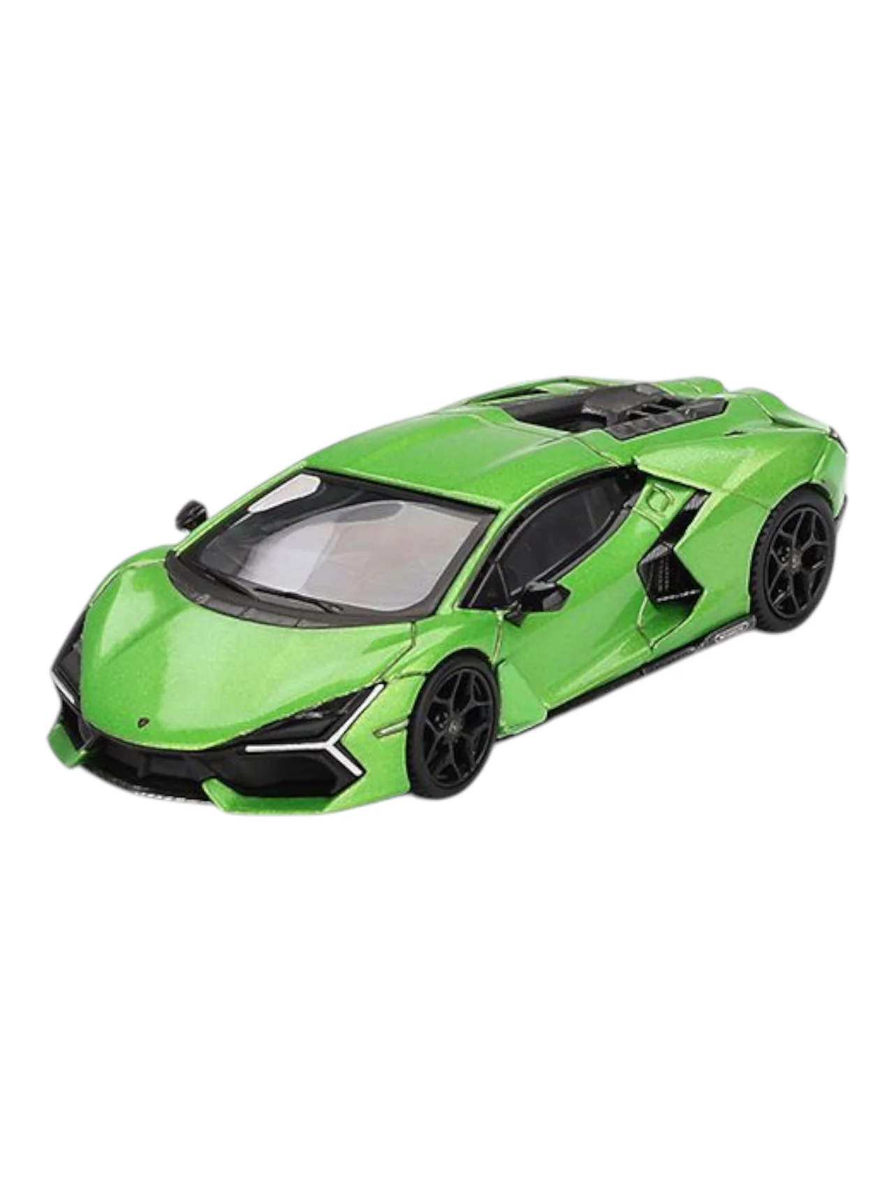 Mini GT Lamborghini Revuelto (Verde Selvans) Code-789 1:64 Scale - Image 2