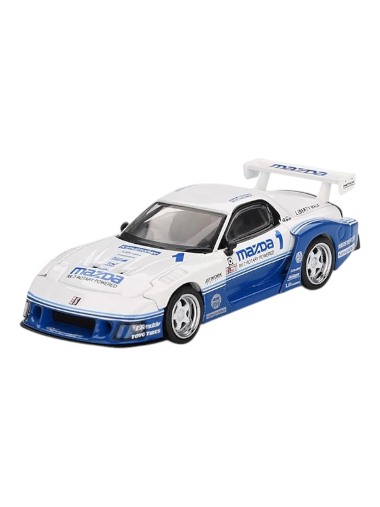 Mini GT Mazda RX-7 LB-Super Silhouette (IMSA) Code-1011 1:64 Scale - Image 2