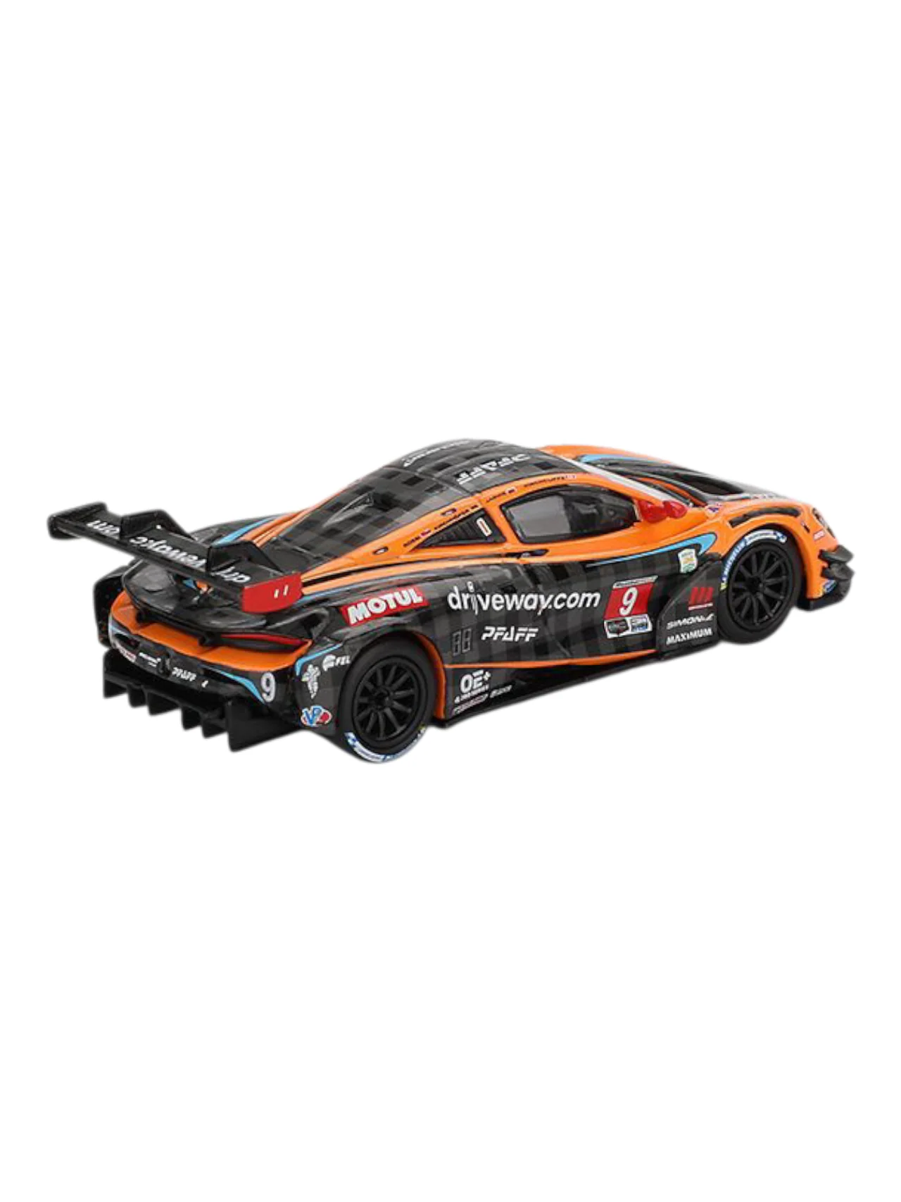 Mini GT McLaren 720S GT3 EVO (2024 IMSA Daytona 24 Hrs Plaff Motorsports) Code-984 1:64 Scale - Image 3