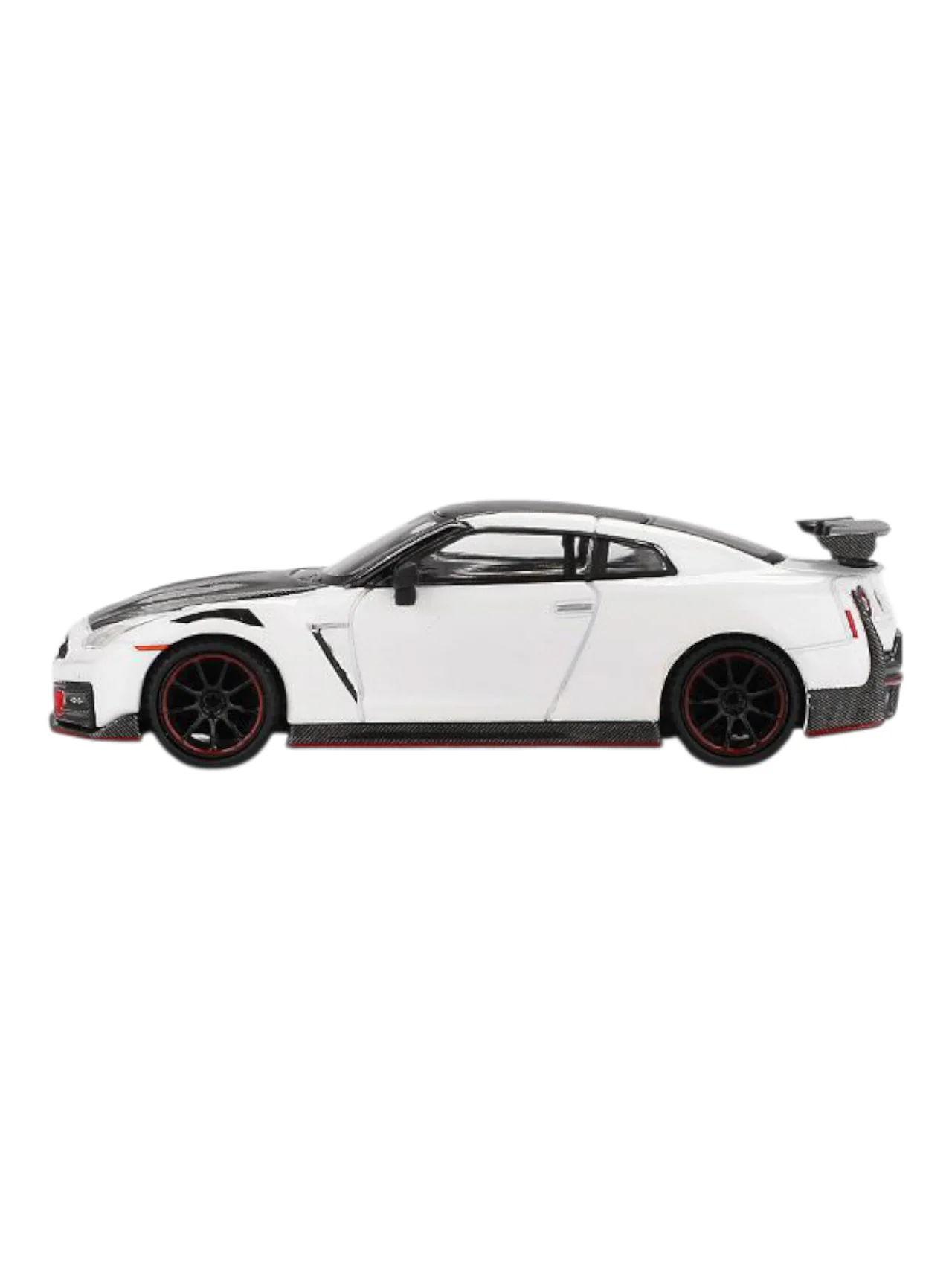 Mini GT Nissan GT-R Nismo R35 2024 (Brilliant White Pearl) Code-1045 1:64 Scale - Image 3