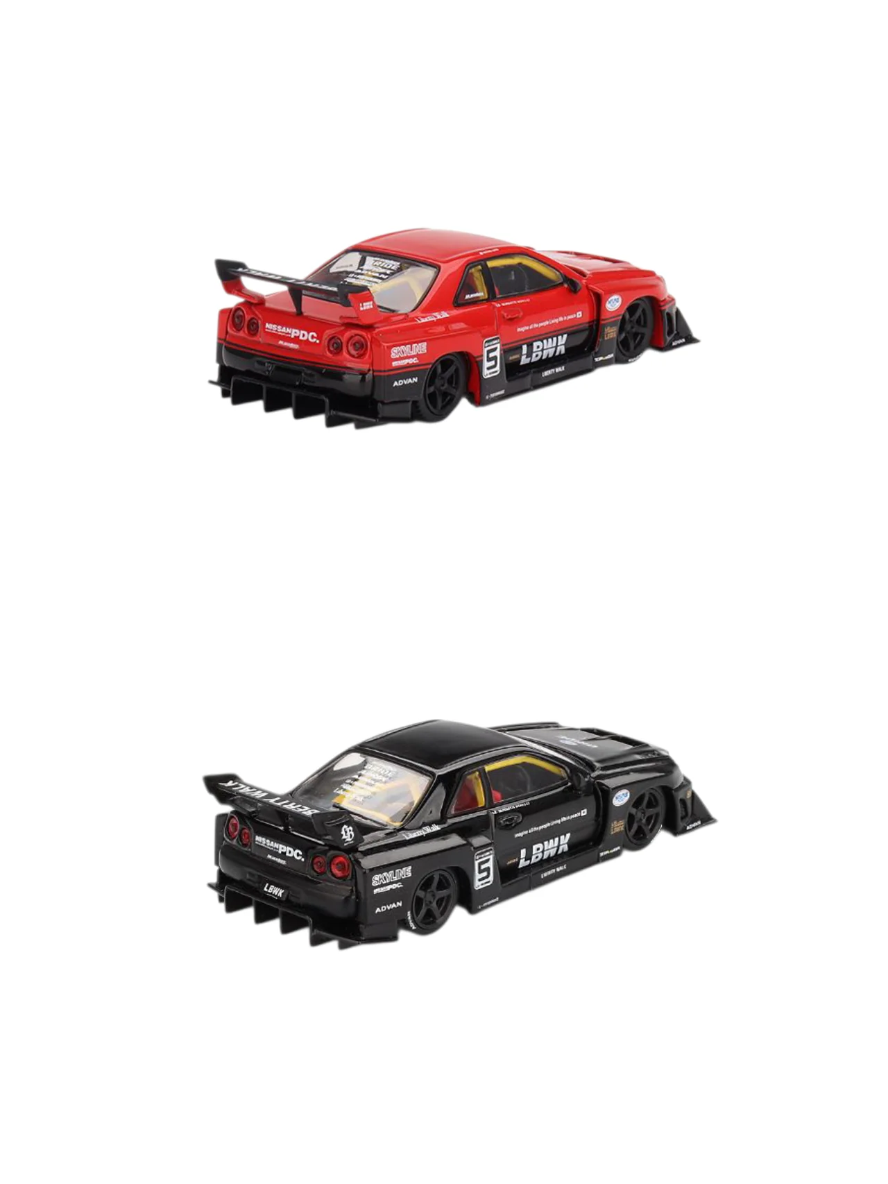 Mini GT Nissan LB-ER34 Super Silhouette Combo 1:64 Scale - Image 4