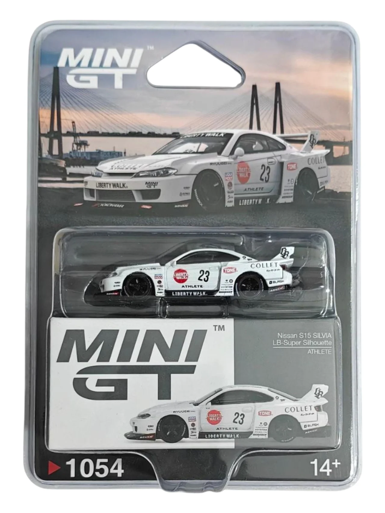 Mini GT Nissan S15 Silvia LB-Super Silhoutte (Athlete) Code-1054 1:64 Scale - Image 4