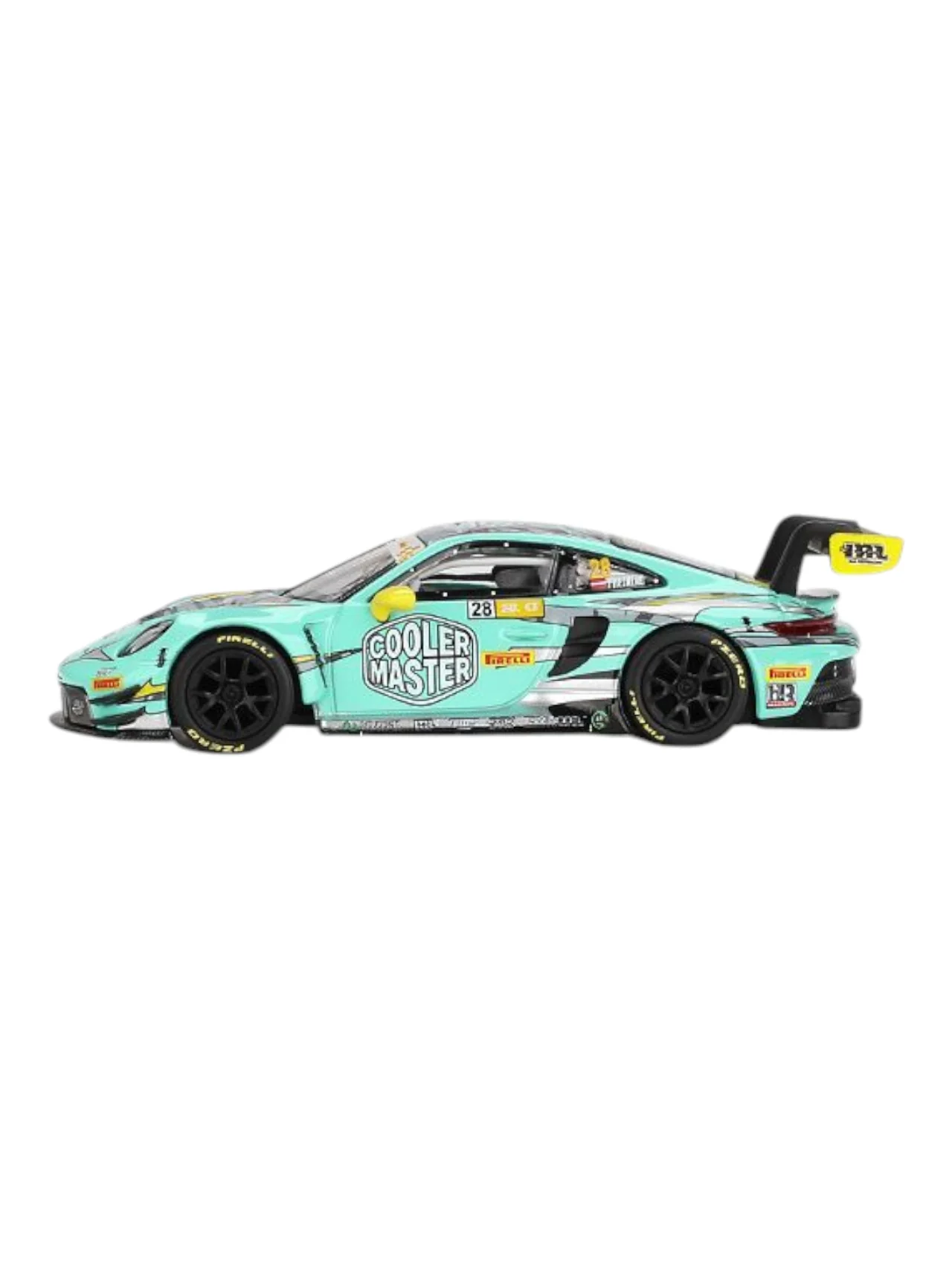 Mini GT Porsche 911 gt3 r #28 2023 fia gt world cup 70th macau grand prix hubauto Racing - Image 3