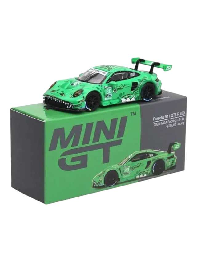 Mini GT Porsche 911 gt3 r #80 imported collection - Image 2