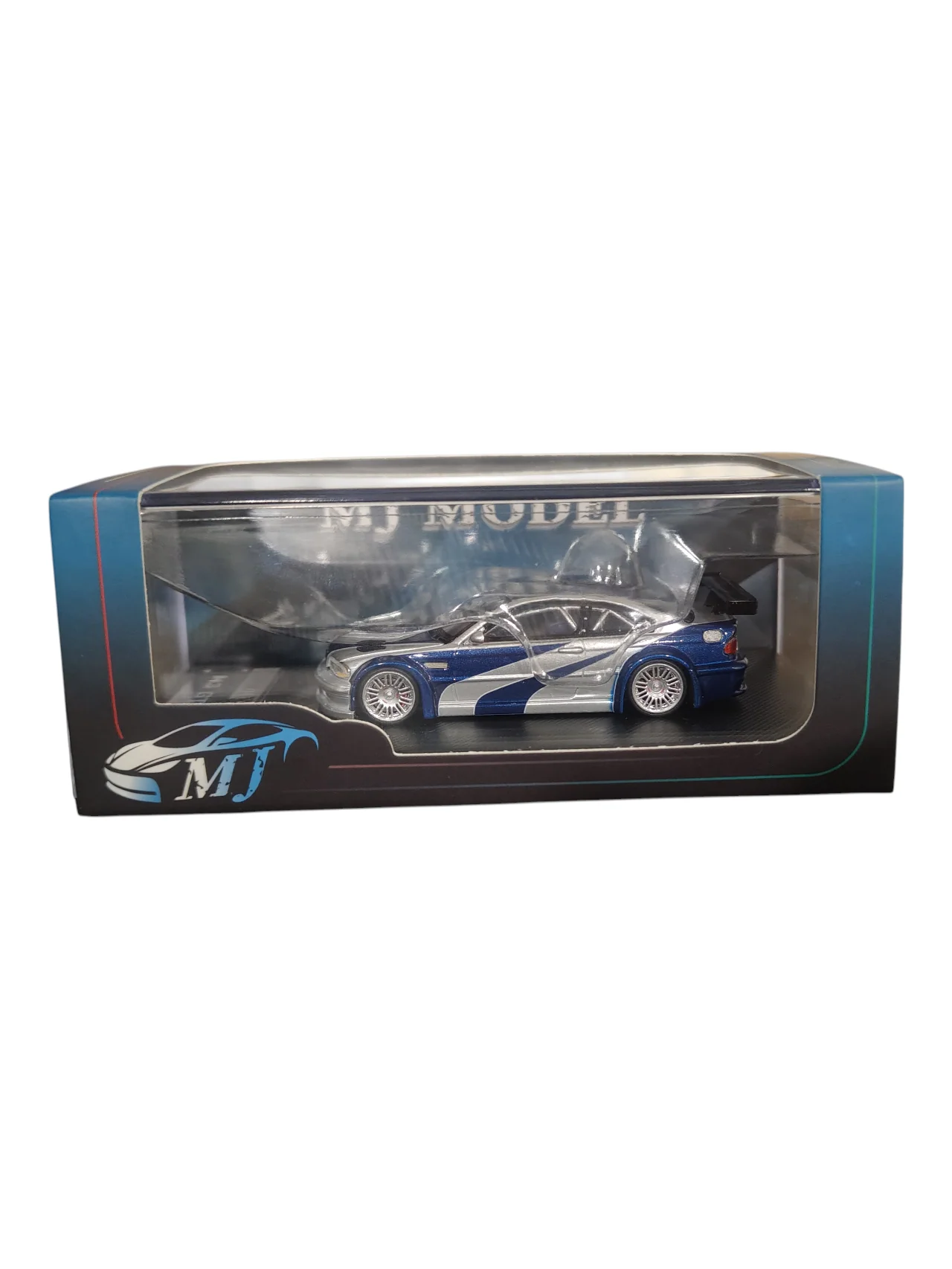 MJ MODEL BMW M3 GTR E46 1:64 Scale-lconic Japanese Sports Car Model