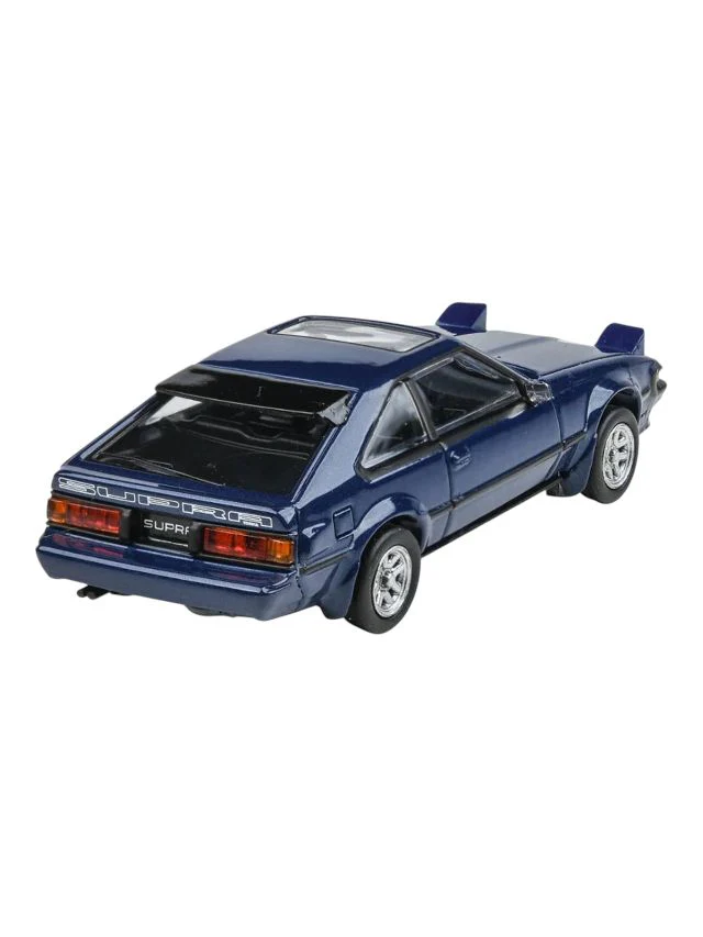 Para64 1984 Toyota Celica Supra Dark Blue 1:64 Scale Diecast - Image 4