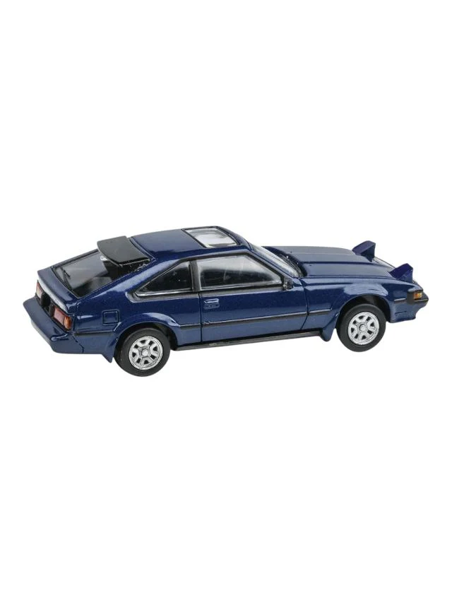 Para64 1984 Toyota Celica Supra Dark Blue 1:64 Scale Diecast - Image 5