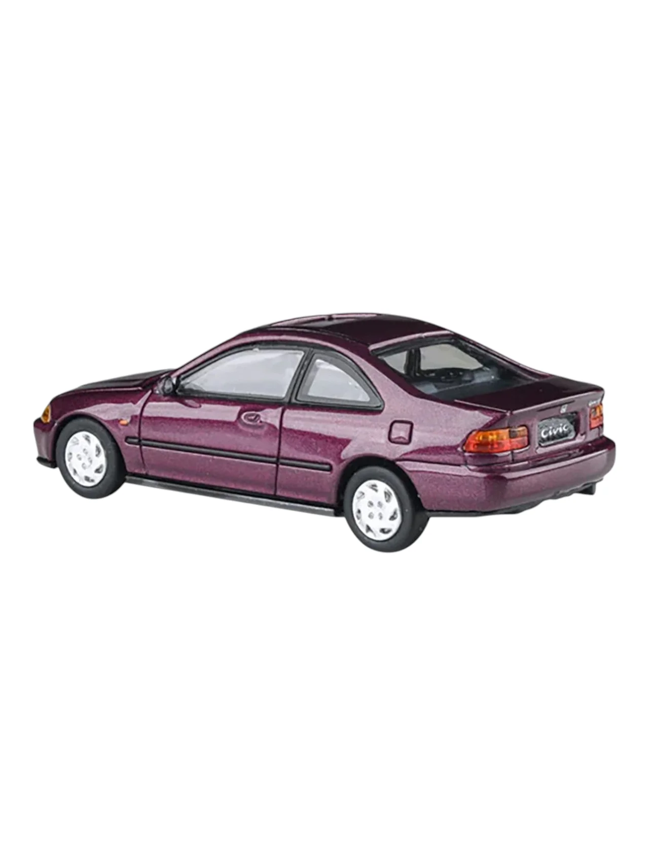 Para64 1985 Honda civic coupe eji camellia red 1:64 Scale - Image 4