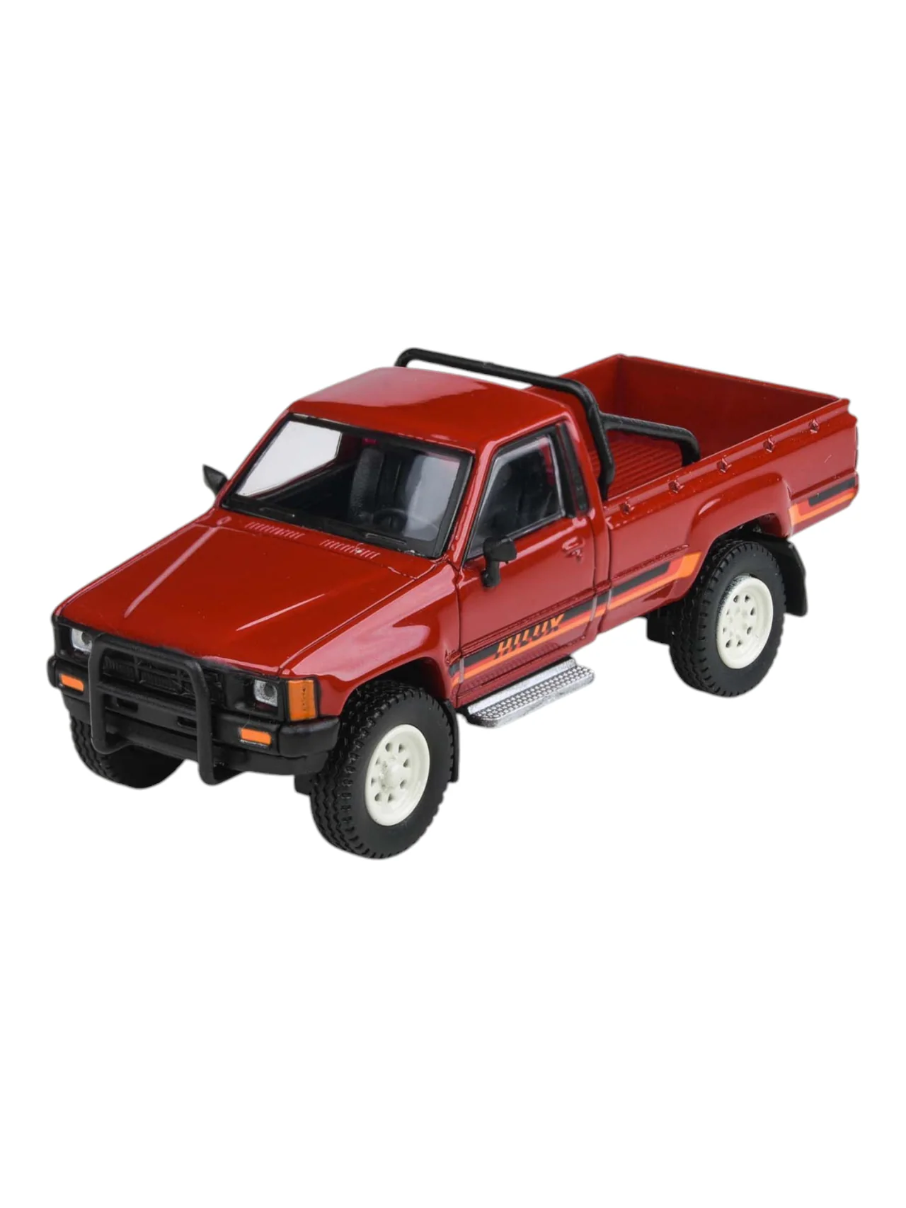Para64 1994 Toyota Hilux Single Cab Red 1:64 Scale Diecast - Image 4
