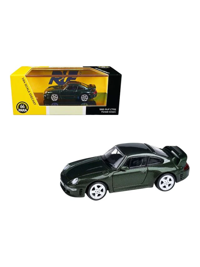 Para64 1995 RUF CTR2 Forest Green 1:64 Scale Diecast - Image 2