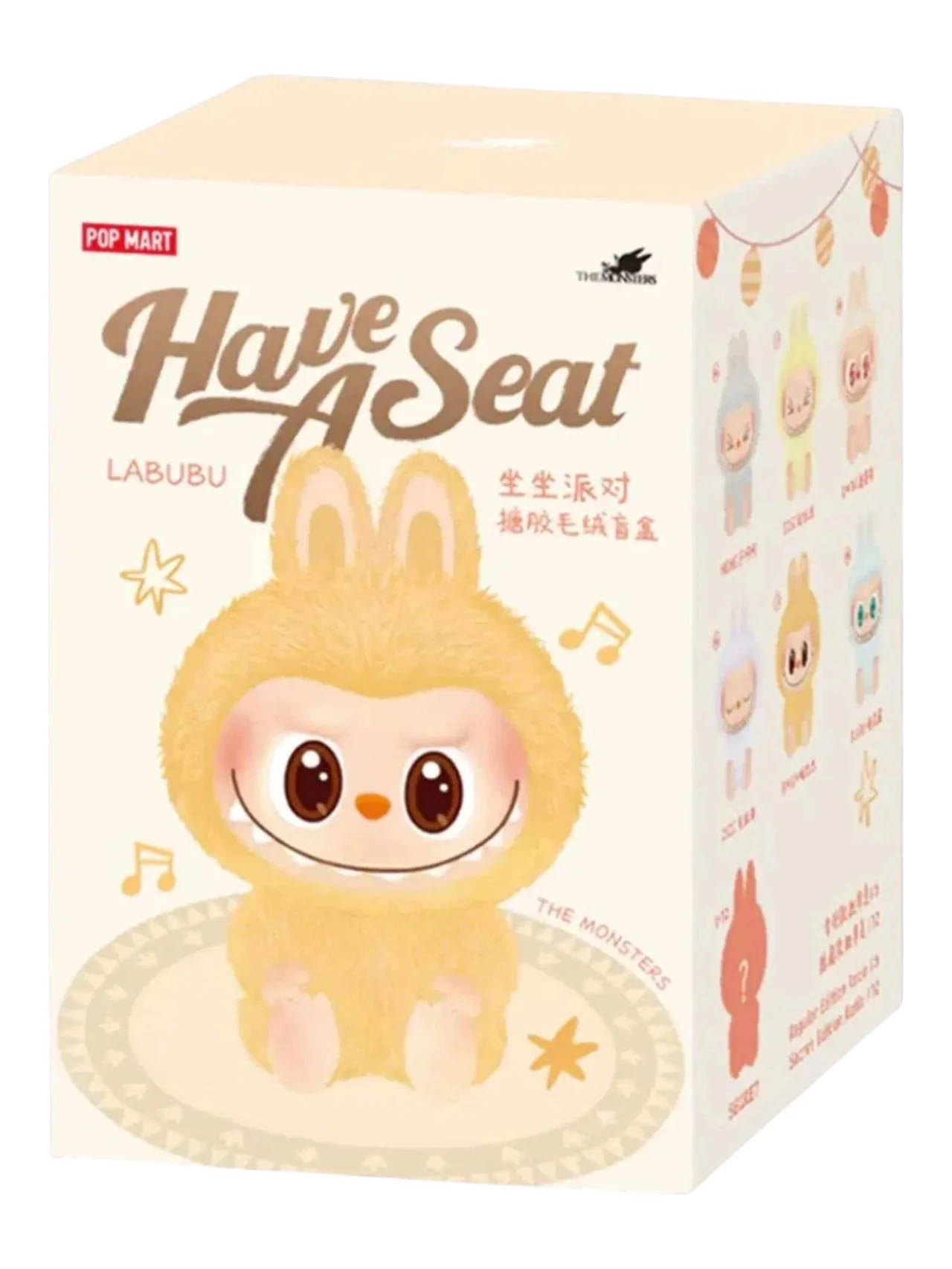 POP MART The Monsters - Have a Seat Vinyl Plush Blind Box Labubu (Not OG) - Image 2