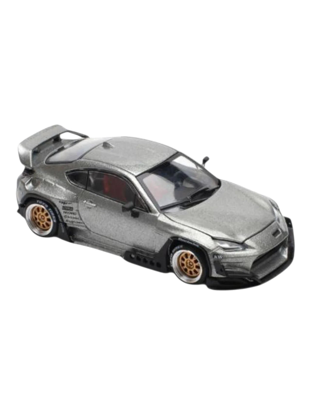 Pop Race Pandem Silver New Tooling GR86 PR64-235 1:64 Scale - Image 2