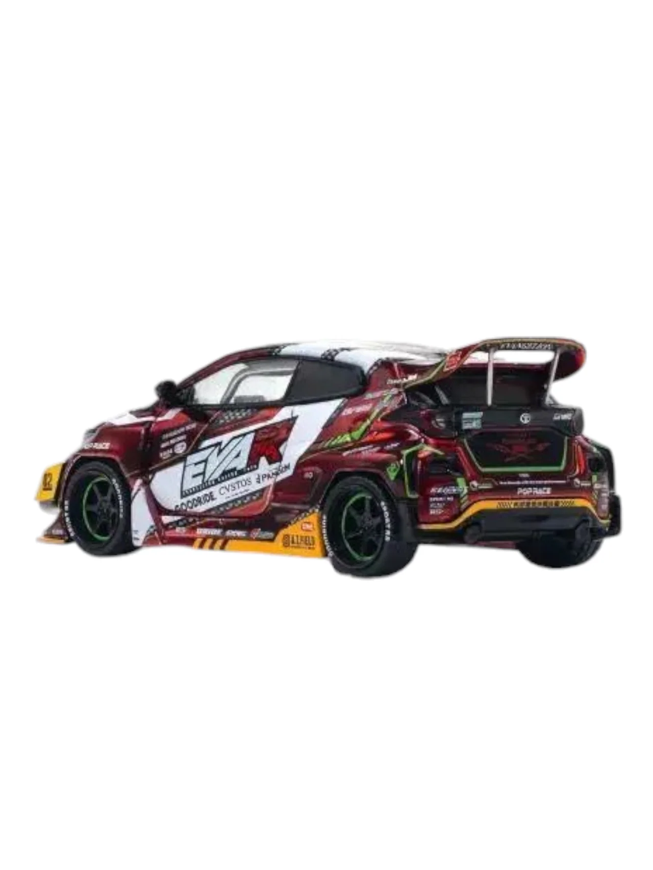 Pop Race PR64-126 Eva RT Production Model-02 Goodride GR Yaris 1:64 Scale - Image 3