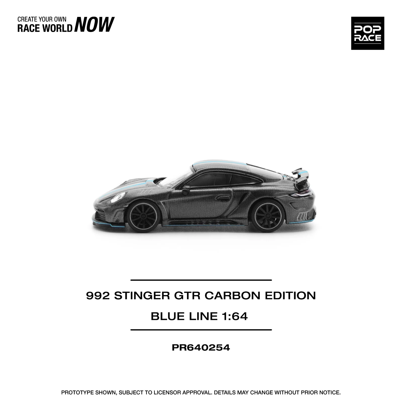 Pop race pr64-254 992 stinger GTR 1:64 Scale - Image 5