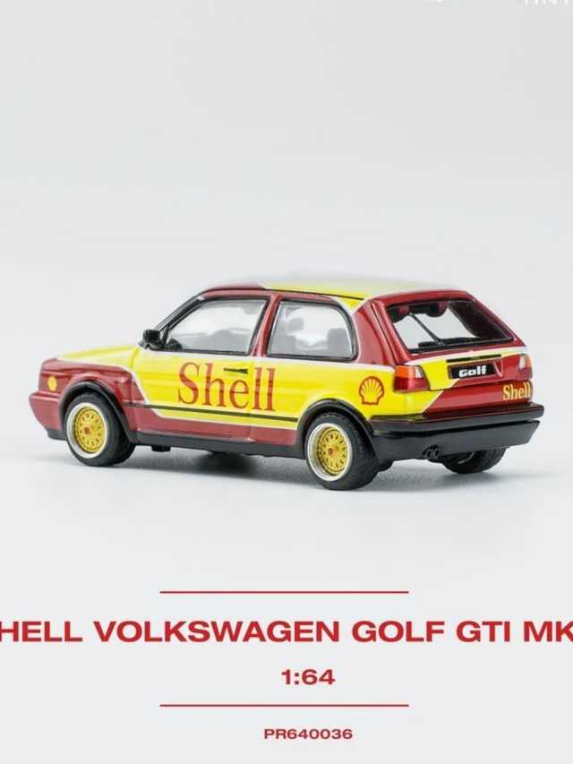 Pop Race pr64-36 poprace x Tomy shell Volkswagen golf gti mk2 1:64 scale - Image 3