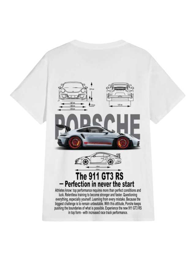 Drift Culture Porsche Edition oversize tshirt - Image 2