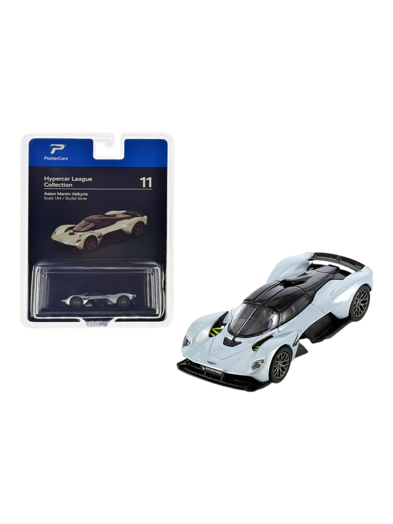 PosterCars Hypercar League Collection Aston Martin Valkyrie 1:64 Scale - Image 4
