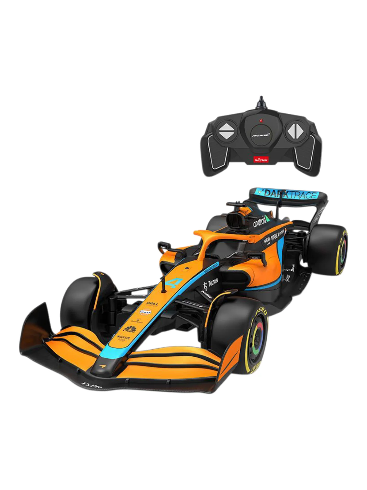Rastar Mclaren Formula 1 F1 MCL 36 2022 Emilia Romagna Grand Prix Remote Control Car - Image 11