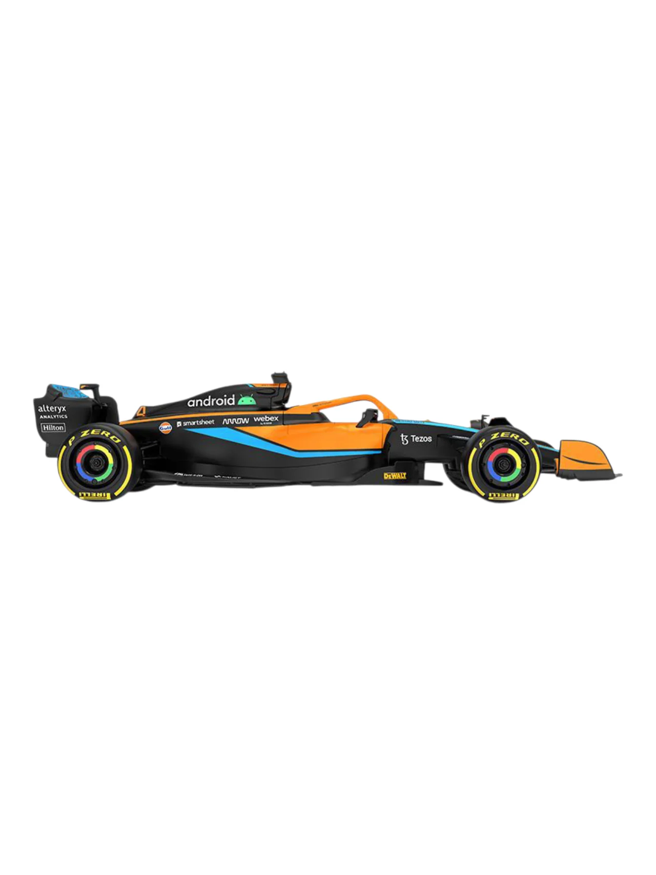 Rastar Mclaren Formula 1 F1 MCL 36 2022 Emilia Romagna Grand Prix Remote Control Car - Image 12