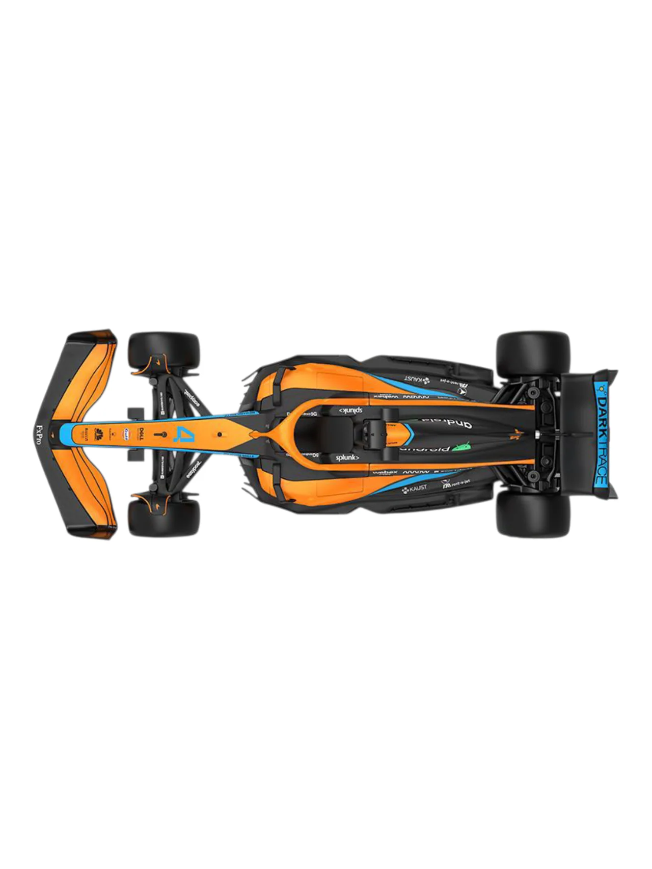 Rastar Mclaren Formula 1 F1 MCL 36 2022 Emilia Romagna Grand Prix Remote Control Car - Image 16