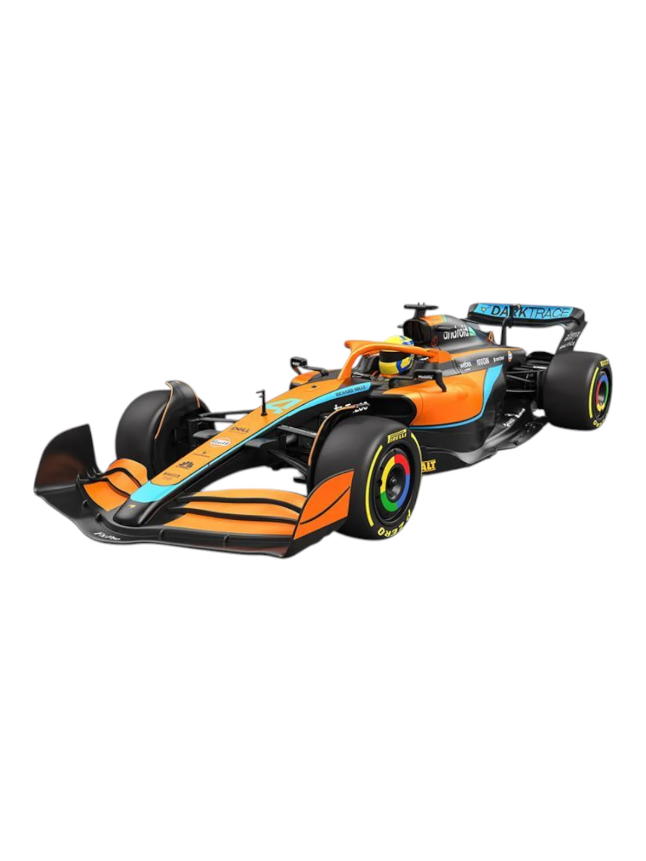 Rastar Mclaren Formula 1 F1 MCL 36 2022 Emilia Romagna Grand Prix Remote Control Car - Image 3