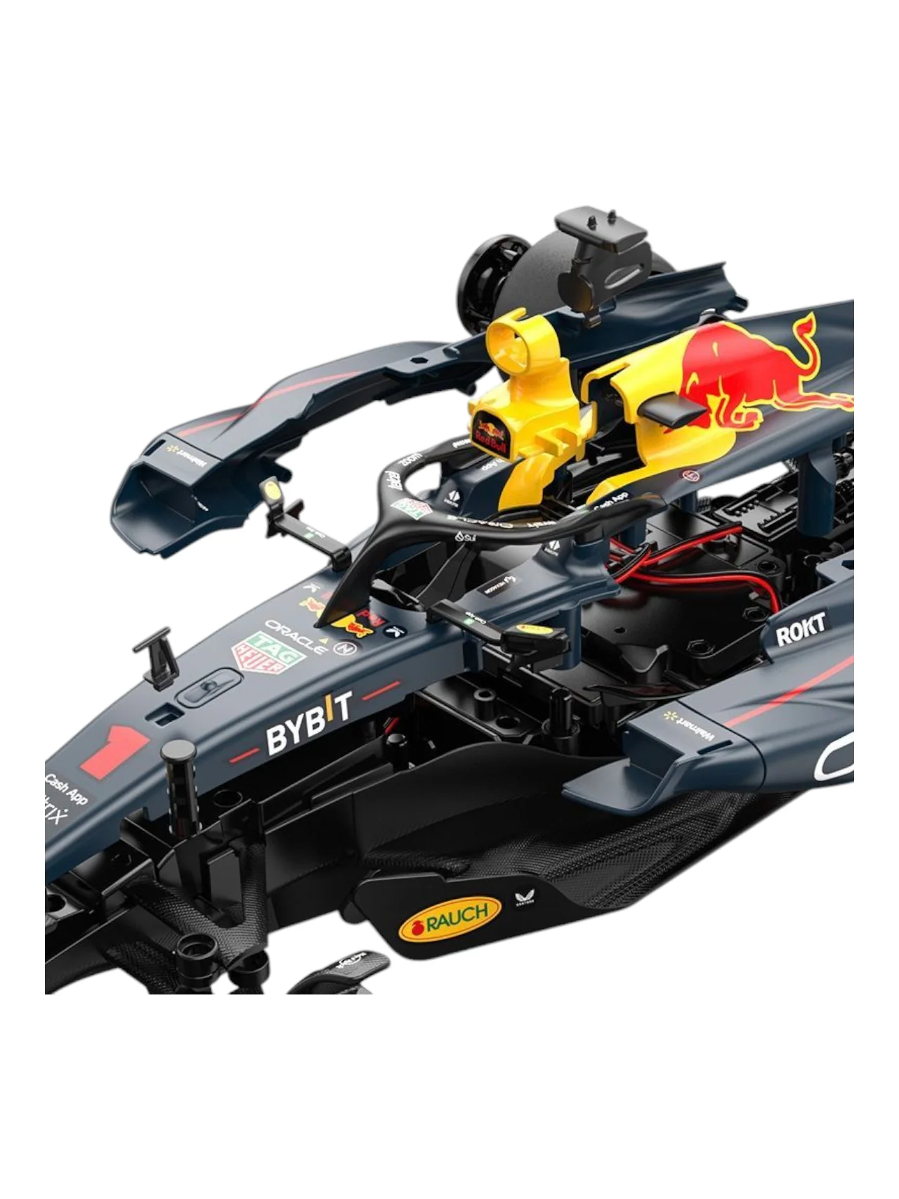 Rastar RB19 Oracle Red Bull Racing Remote Control Assembly Model Kit 1:16 Scale (50 pcs and 5 pts) - Image 5
