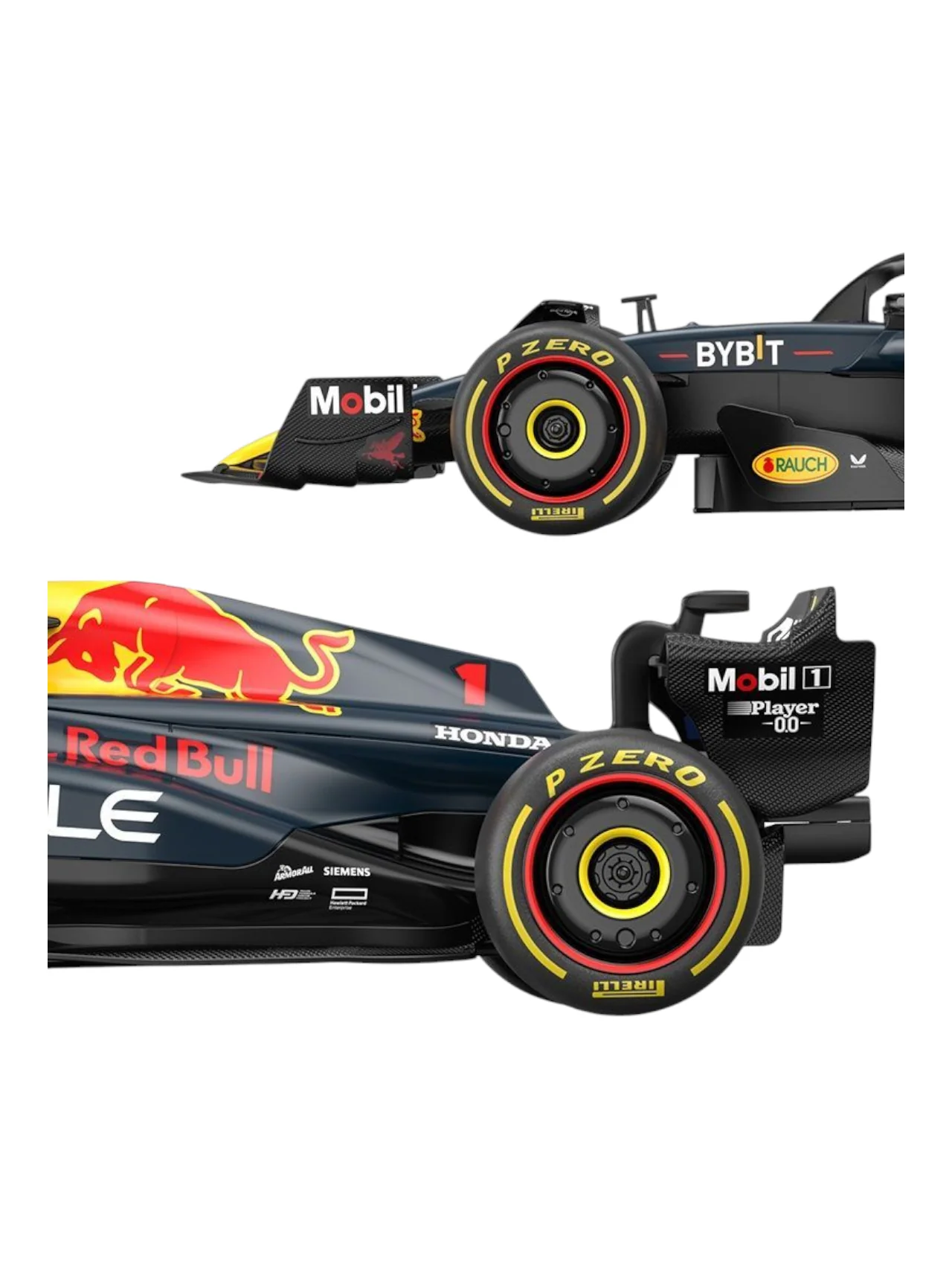 Rastar RB19 Oracle Red Bull Racing Remote Control Assembly Model Kit 1:16 Scale (50 pcs and 5 pts) - Image 6