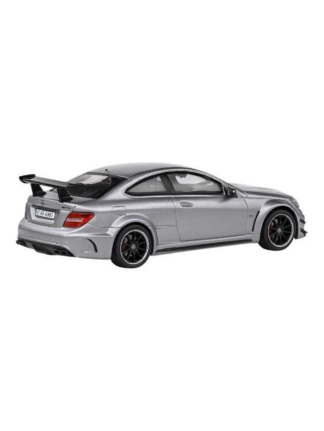 Solido 1:43 Mercedes C63 AMG Black Series -Grey Metallic Matt-2011 Diecast scale model car - Image 4