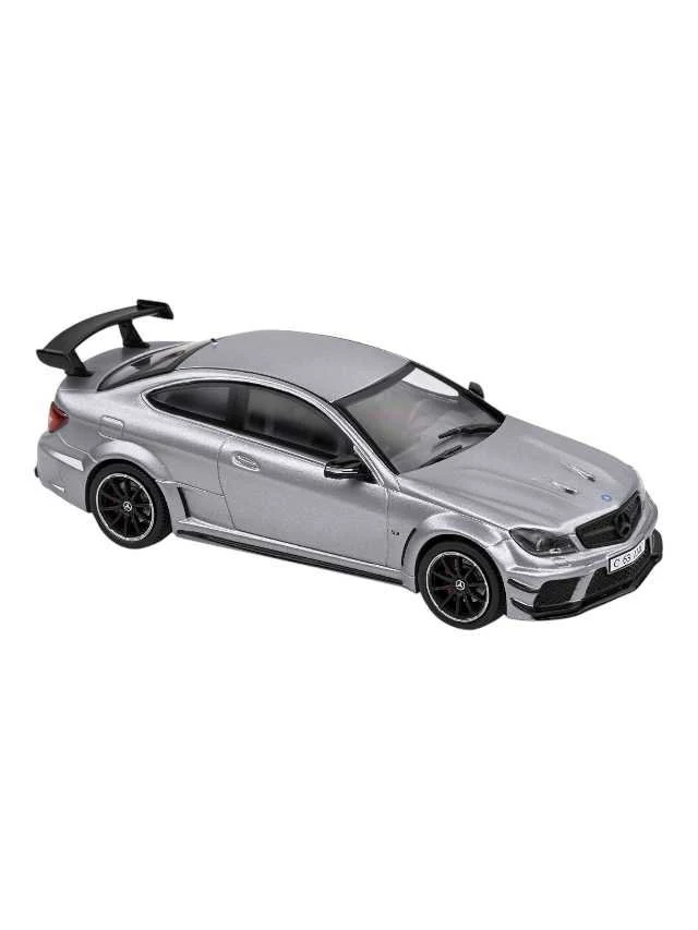 Solido 1:43 Mercedes C63 AMG Black Series -Grey Metallic Matt-2011 Diecast scale model car - Image 5