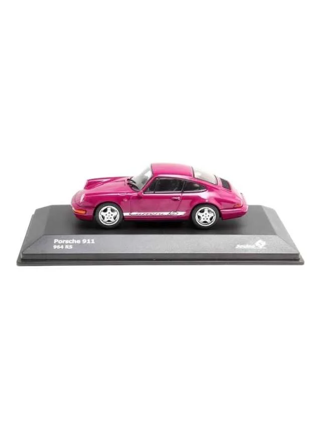 Solido 1:43 Porsche 911 964 rs red Diecast scale model car - Image 2