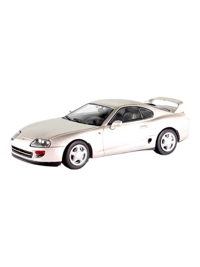 Solido 1:43 Toyota supra Mkiv silver 2002 Diecast scale model car - Image 3