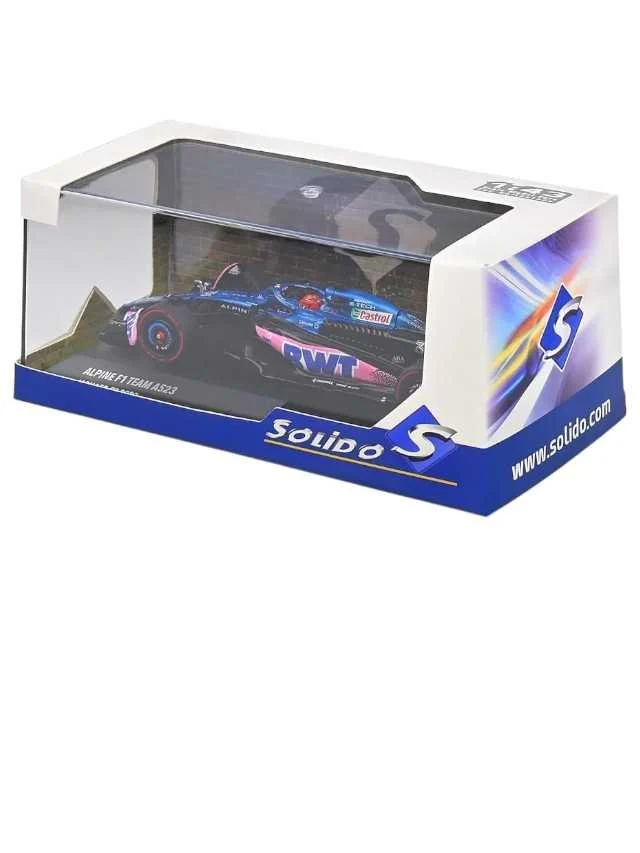 Solido Formula 1 (F1) Alpine A523 Monaco GP 2023 Diecast 1:43 Scale
