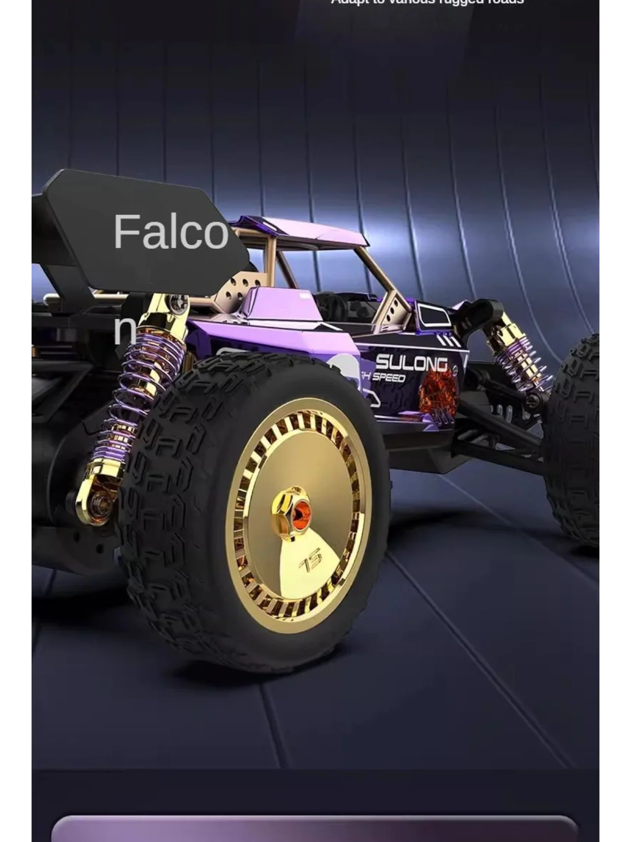 Sulong High Speed Remote Control Car Diecast 1:14 Scale - Image 5
