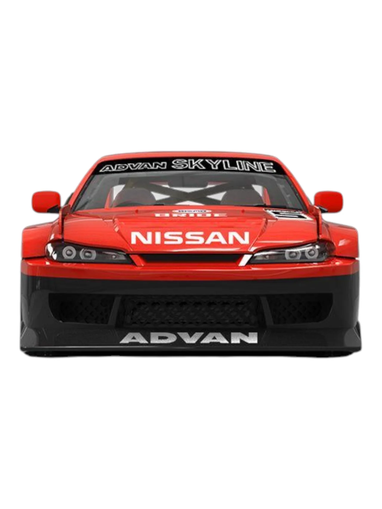 Supcar Nissan Silvia S15 Advan Livery 1:64 Scale (With Acrylic Case) - Image 4