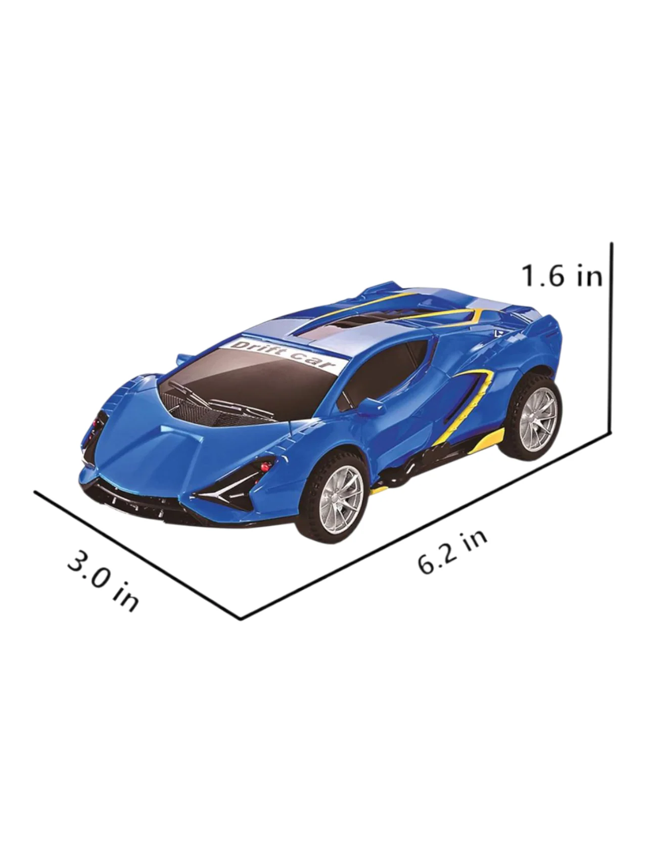 Super Speed Lamborghini Sports Dynamic Drift Car 1/32 Designs may vary - Image 8