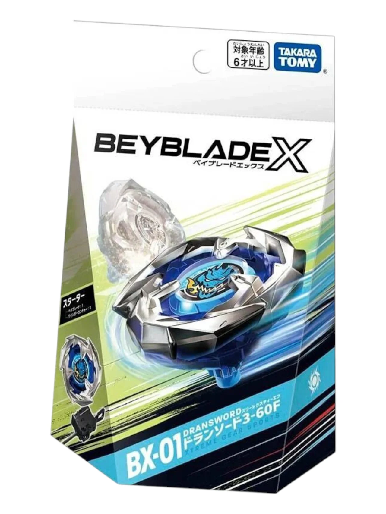 Takara Tomy Beyblade X BX-01 Dransword 3-60F