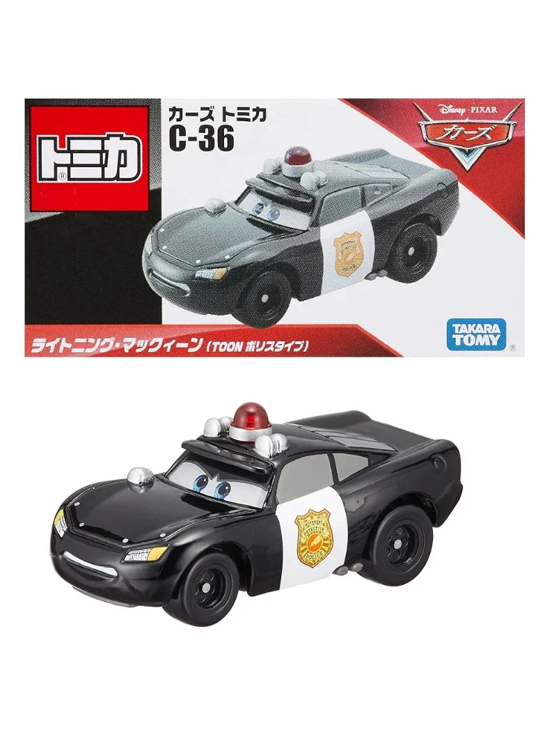 Takara Tomy Tomica C 36 Lightning Mcqueen Police type Disney Pixar - Image 2