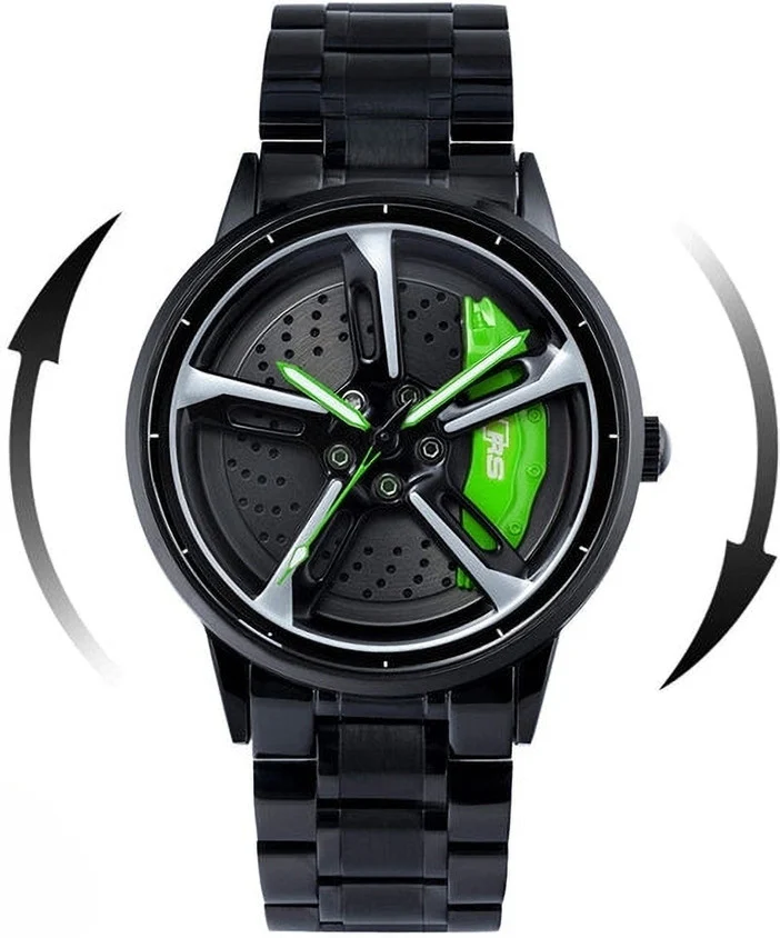 Tencel Wheel Type Gyro Wrist Watch - Image 5