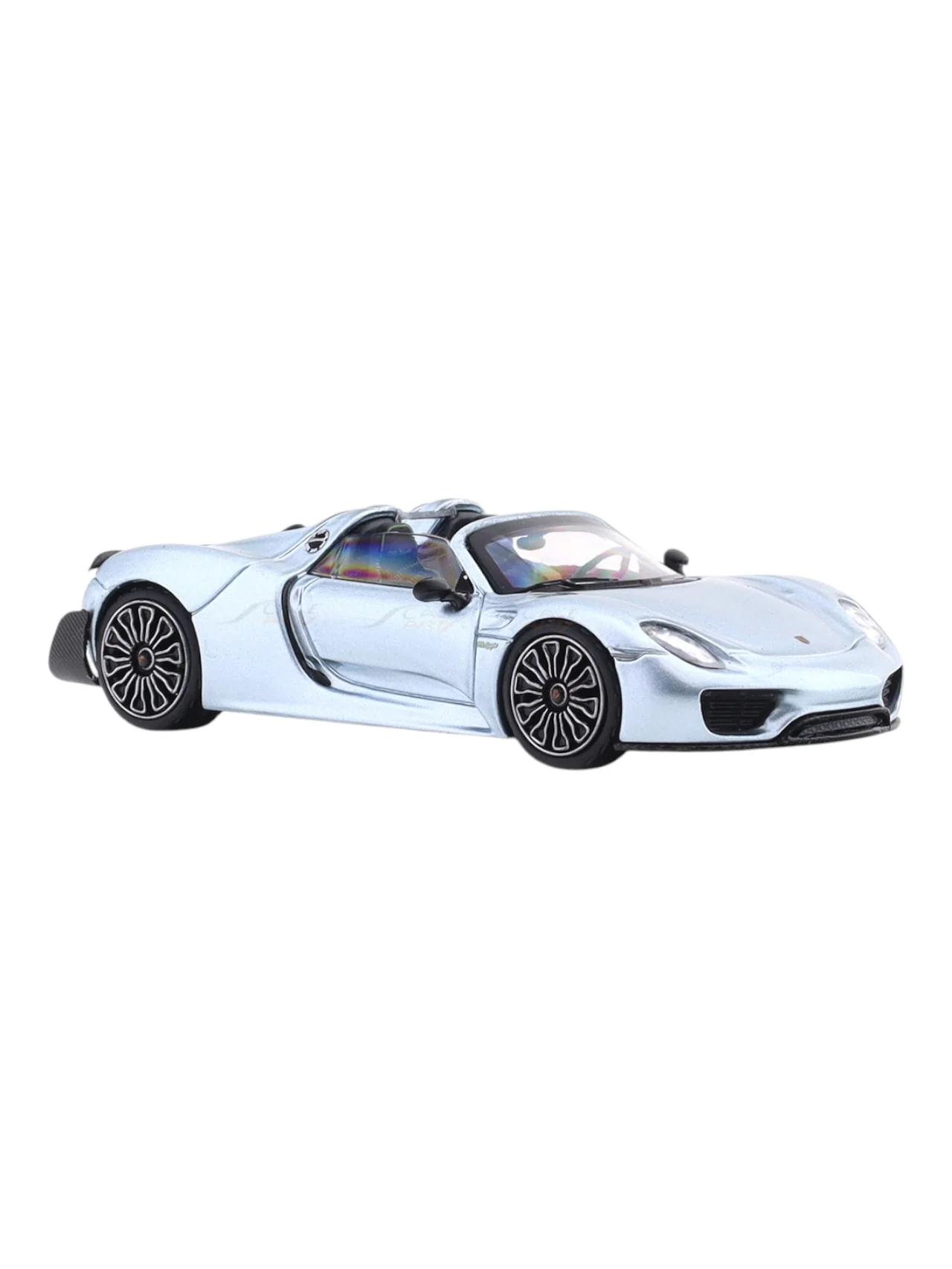 Time micro porsche 918 spyder (with figure & acrylic case) 1:64 Scale - Image 3