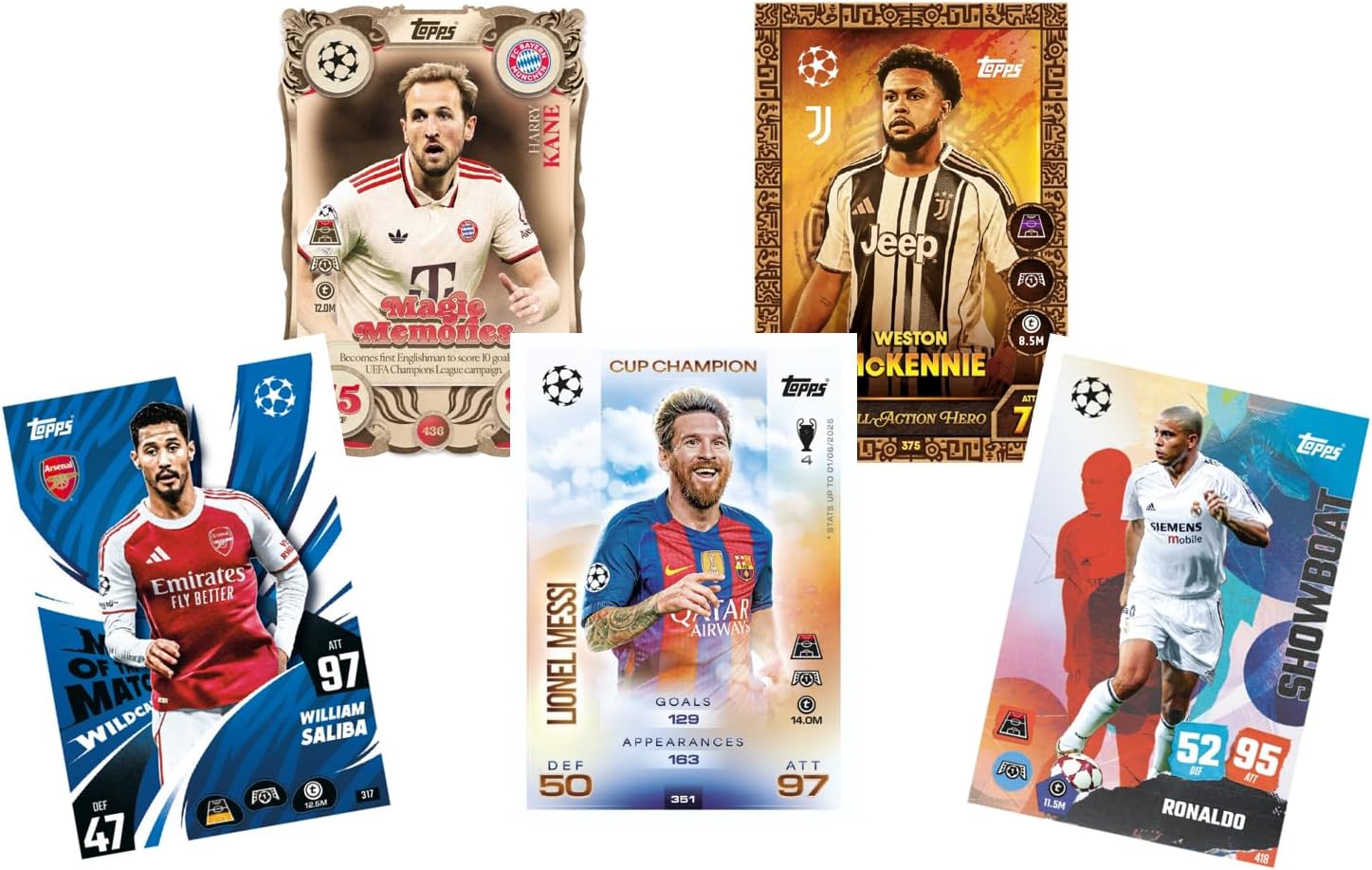 Topps UEFA Champions League Match Attax 2025 Trading and Collectible Card Game (Smart Game Pack Pro) - Image 4