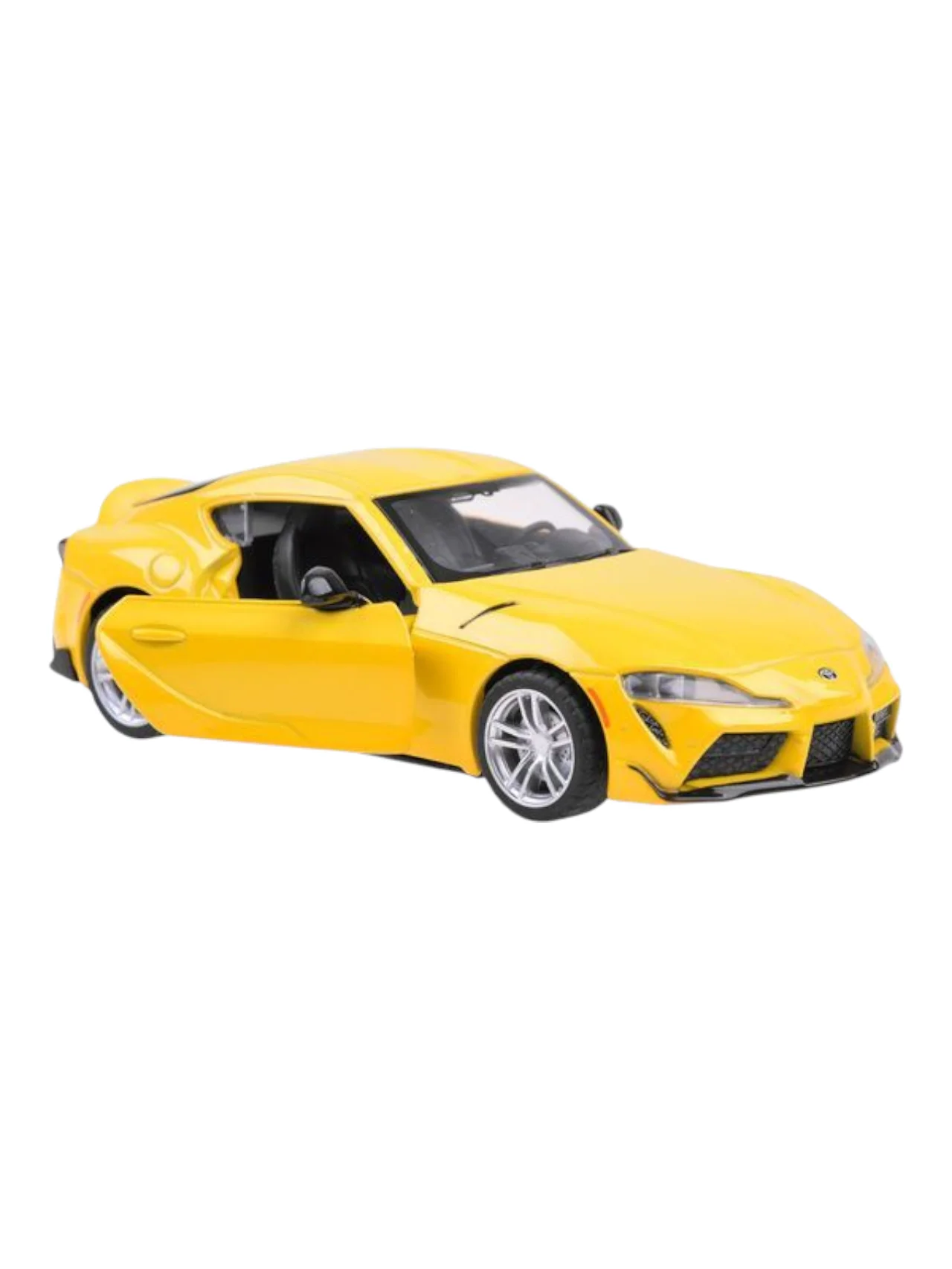 CCA Toyota GR Supra yellow 1:32 licensed pullback diecast Scale Model car - Image 2
