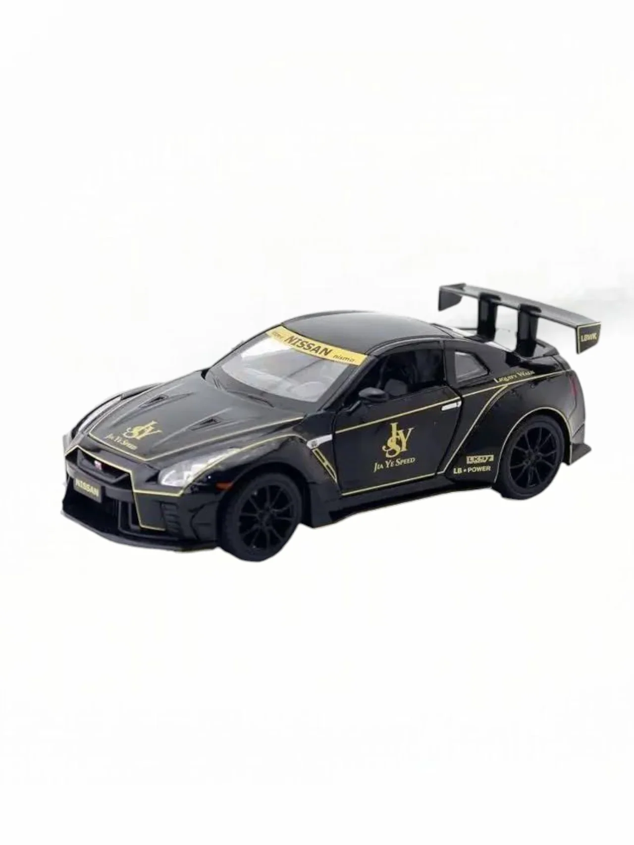 XQT Nissan GT-R R35 Alloy Car Simulation Die-Cast Model 1:22 Scale - Image 3