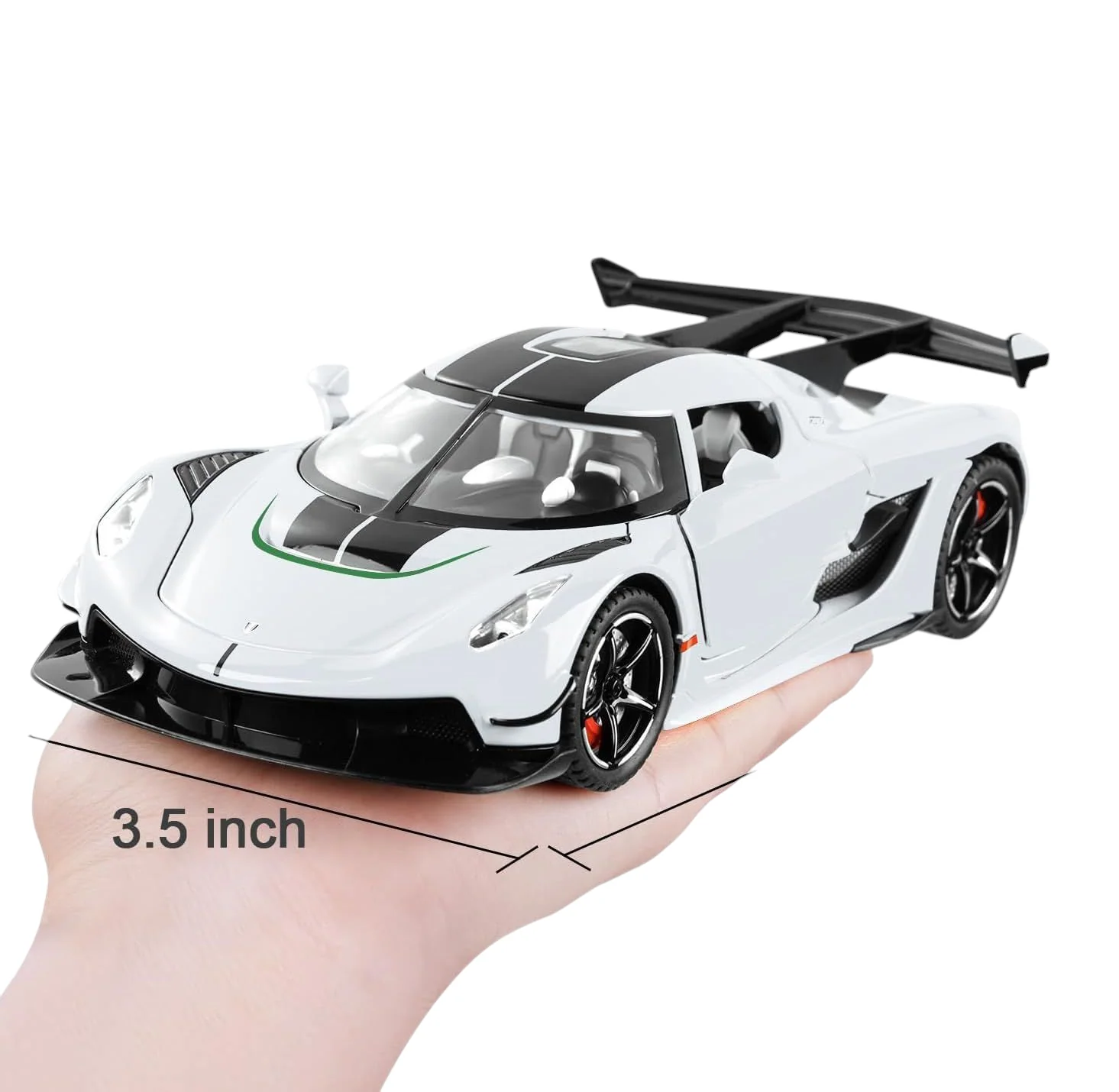XQT Koenigsegg Jesko Alloy Car Simulation Die-Cast Model 1:22 Scale - Image 7