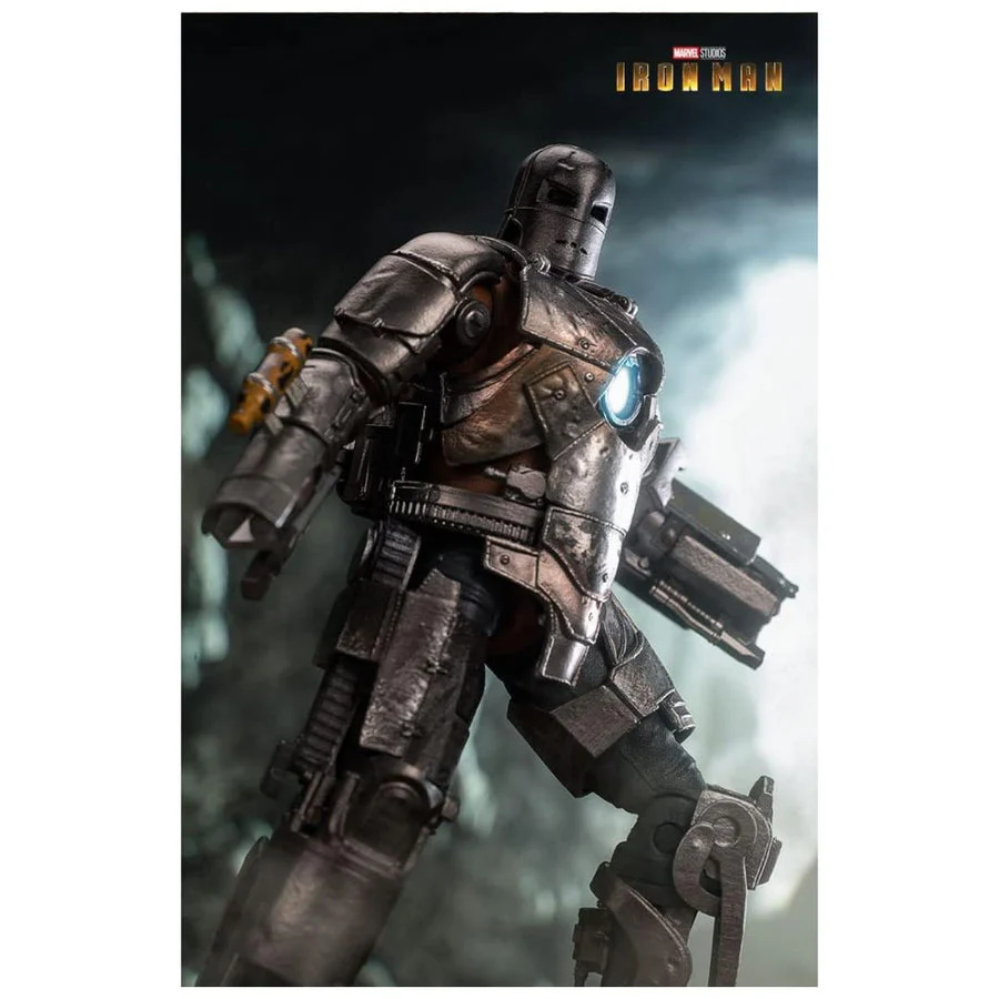 ZD Toys: Iron Man MK 1 Marvel 10th Anniversary Action Figure with the Hall of Armor - 7 Inch, Imported 1:10 Scale - Image 8